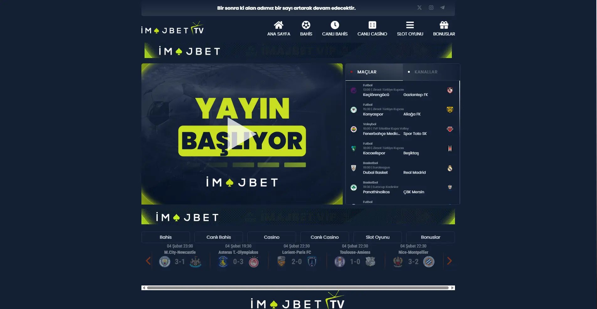 Imajbet Tv
