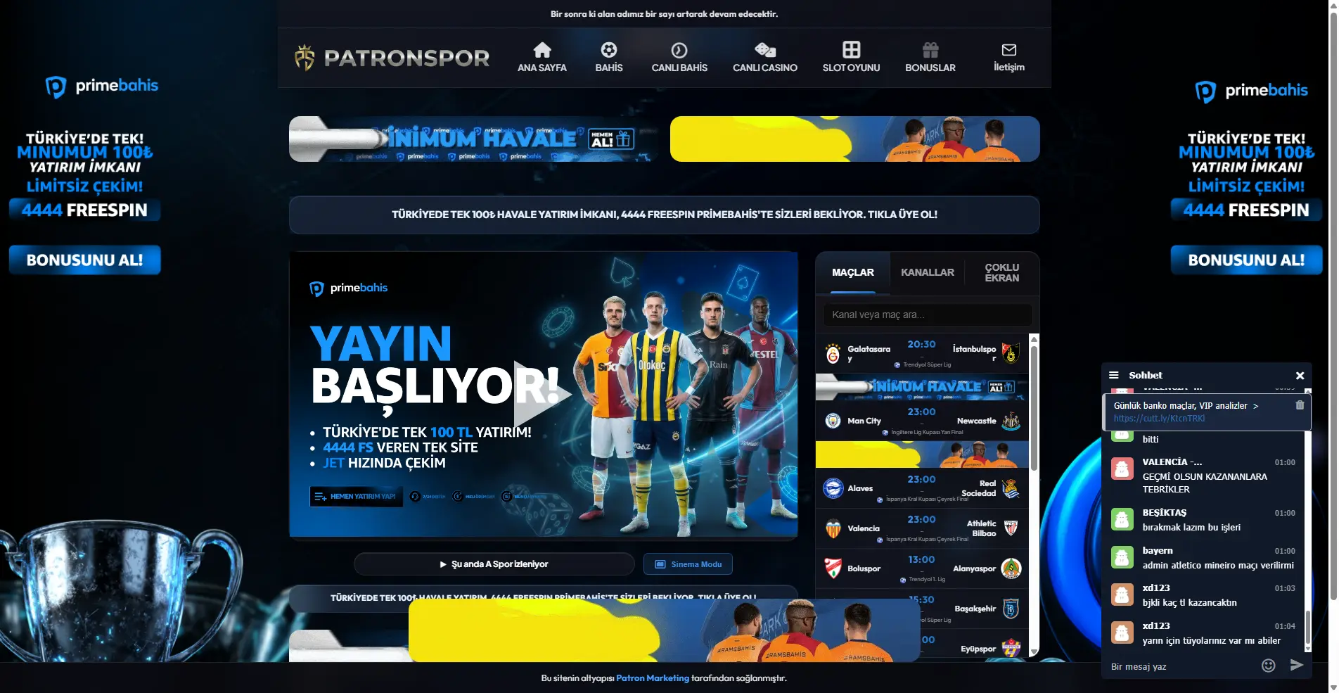 Patronspor Tv